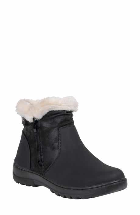 Wesley Faux Leather Ankle Boot