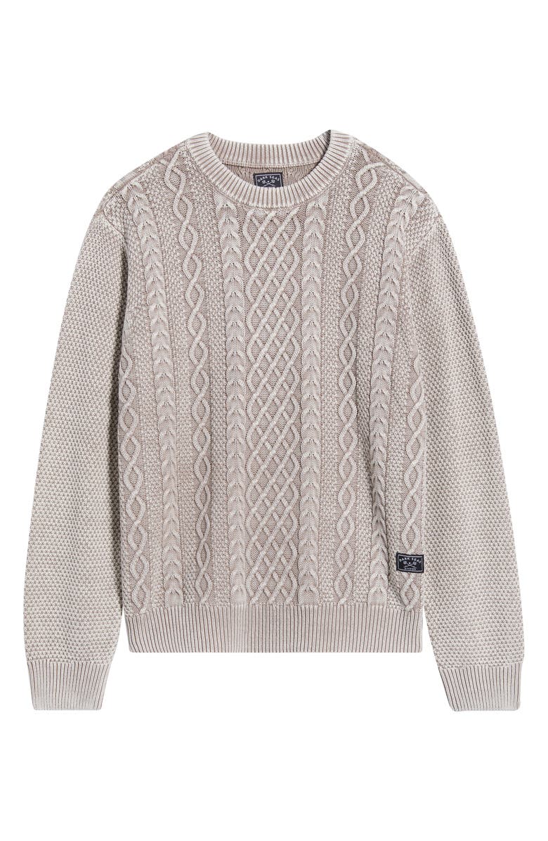 DARK SEAS Big Sur Mixed Stitch Sweater, Alternate, color, String