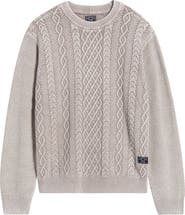 DARK SEAS Big Sur Mixed Stitch Sweater
