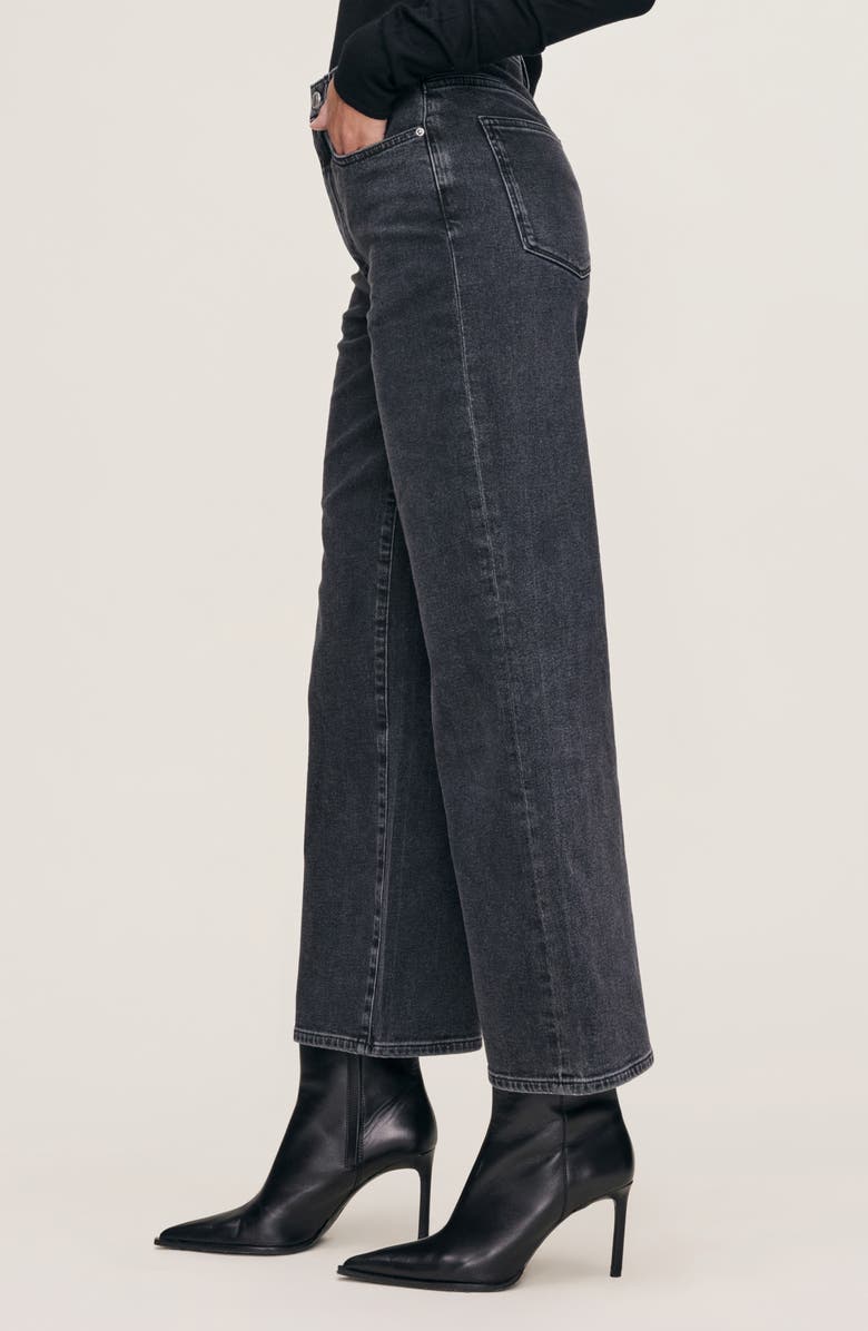 DL1961 Karmine Refined SculptSystem Wide Leg High Rise Jeans, Alternate, color, Nightshade