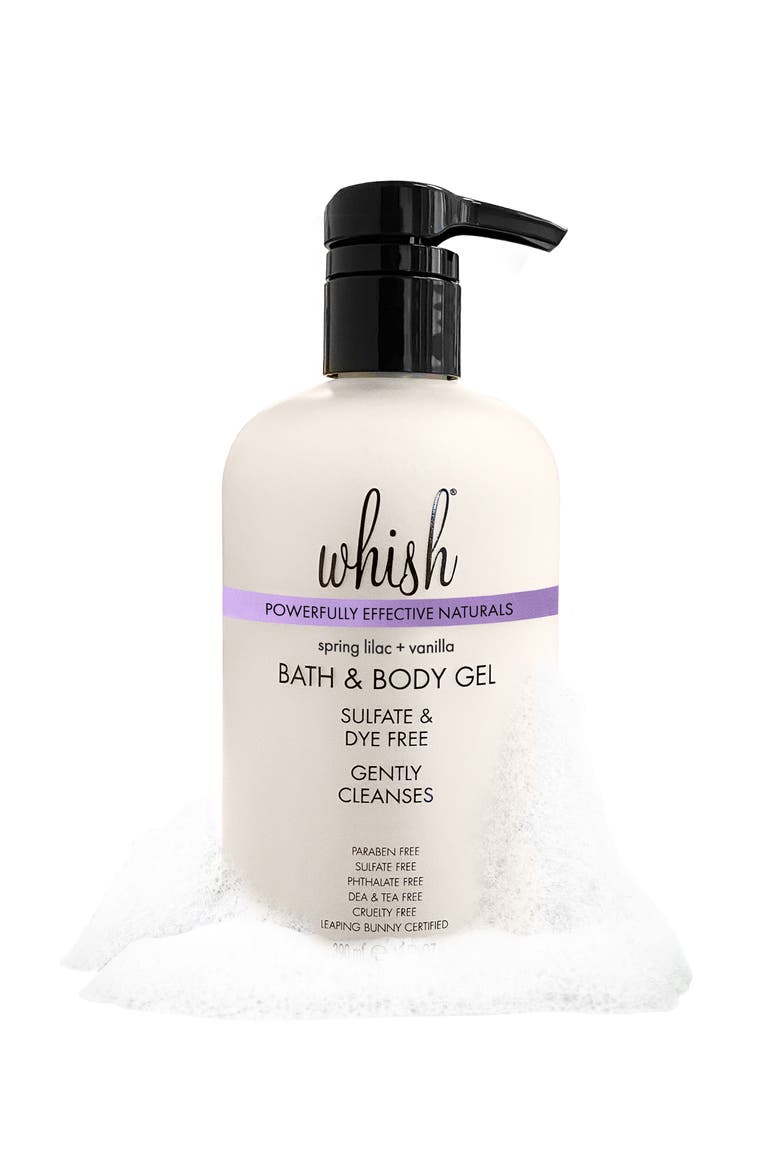 Bath & Body Gel, Alternate, color, Spring Lilac + Vanilla
