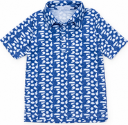 Lila and Hayes Griffin Boys' Polo Golf Shirt