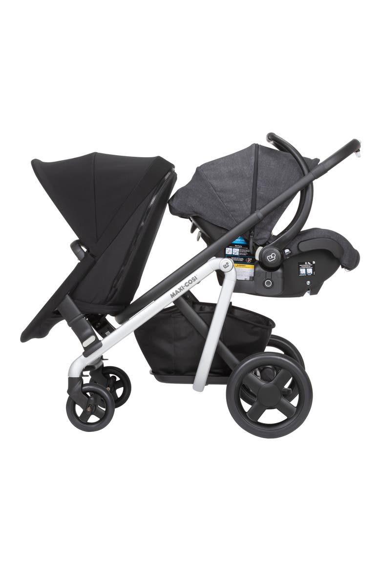 Lila Duo Sibling Seat Kit, Alternate, color, NOMAD BLACK