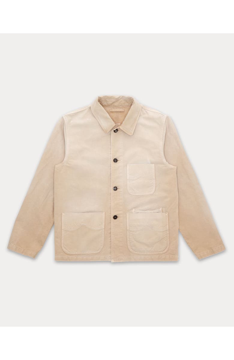 Fortela Montana Sunfaded Cotton Jacket, Main, color, Beige