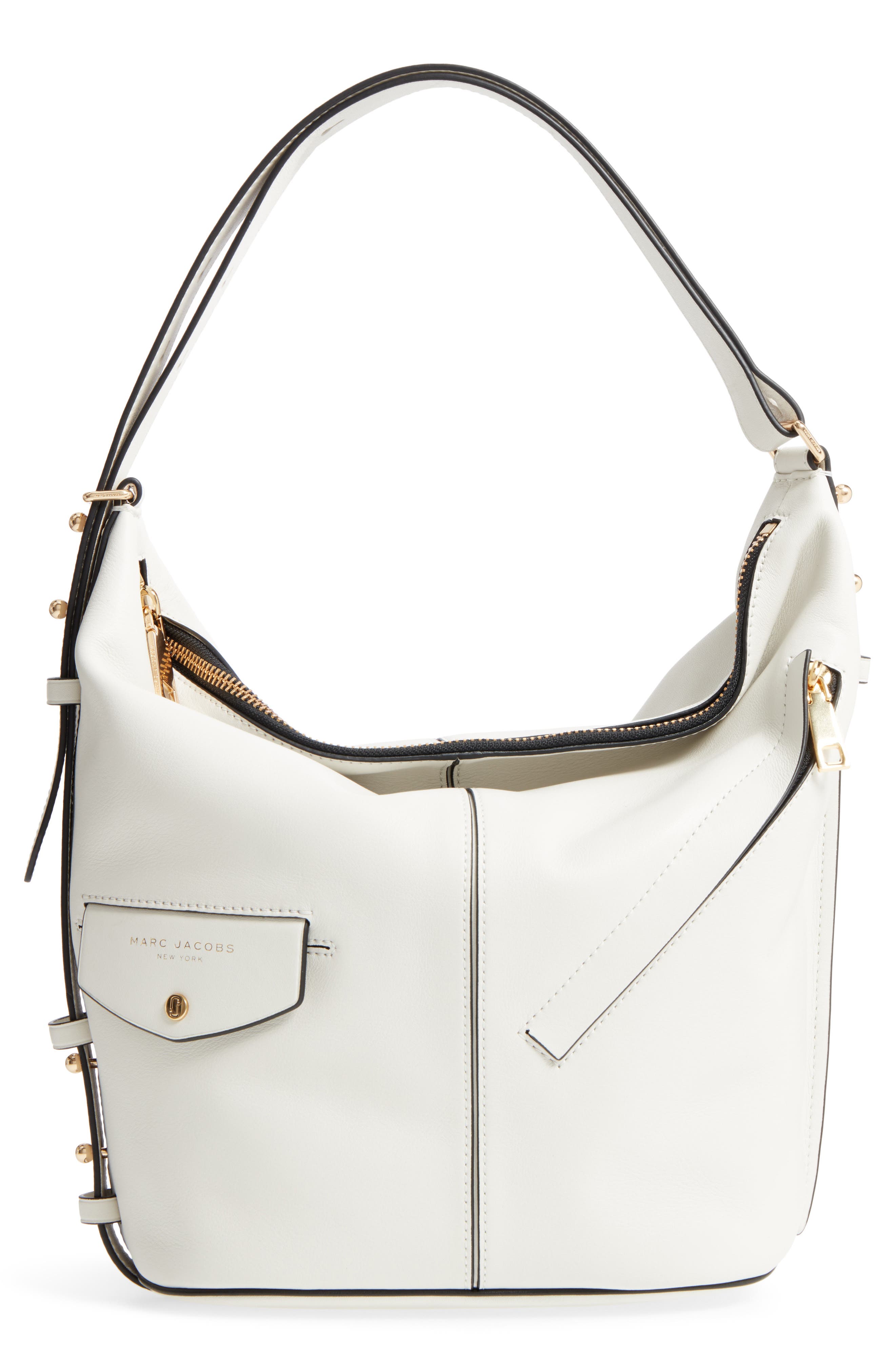 Marc Jacobs The Sling Convertible Leather Hobo, Main, color, 