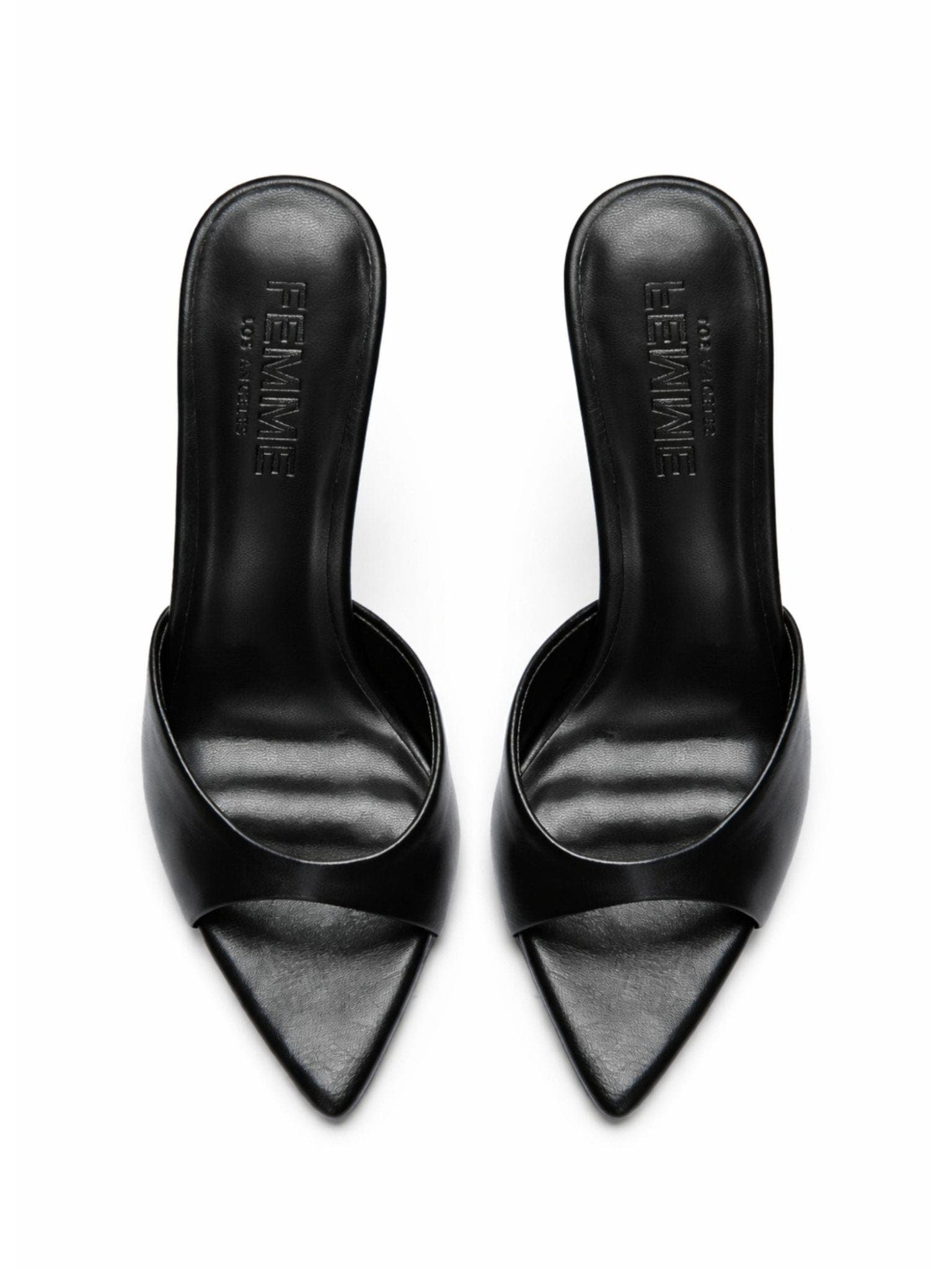 FEMME Bella Mule, Alternate, color, Black
