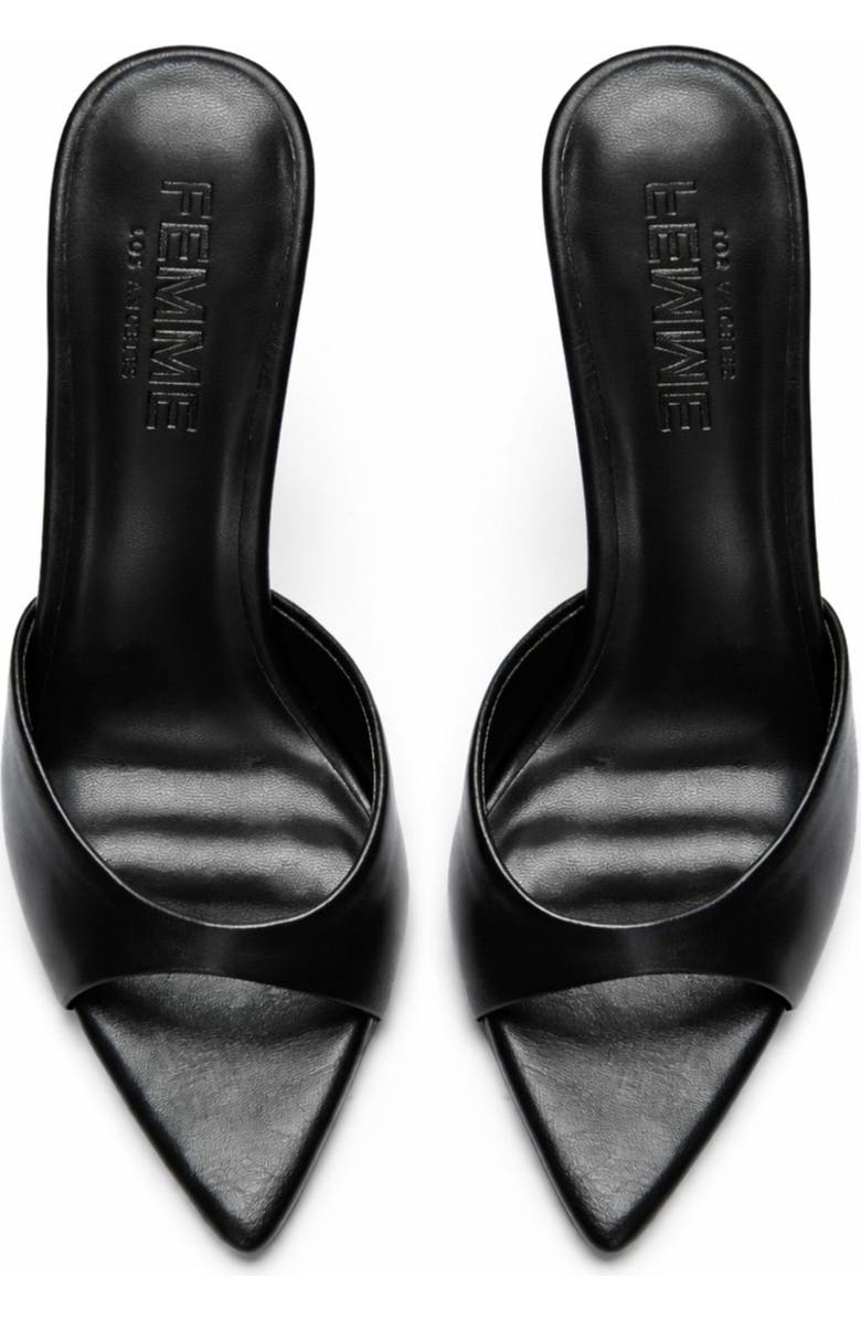 FEMME Bella Mule, Alternate, color, Black