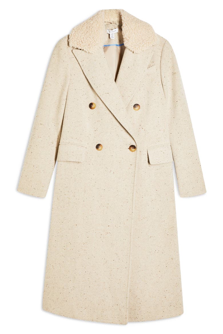 Freddie Herringbone Coat, Alternate, color, OATMEAL