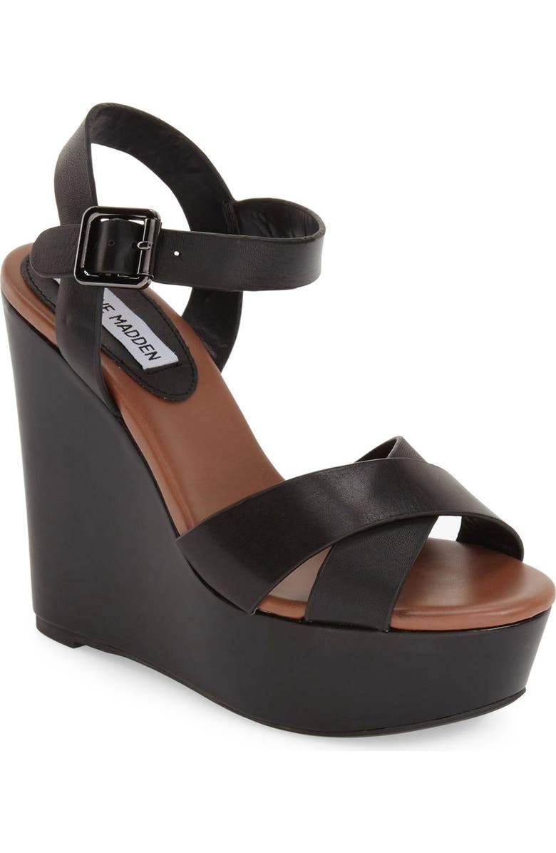 Steve Madden 'Keviee' Wedge Sandal, Main, color,