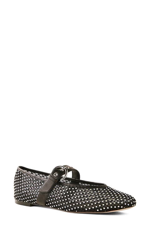 【新品】Her lip to Mary Jane Mesh Flats Mary Jane Mesh Flats