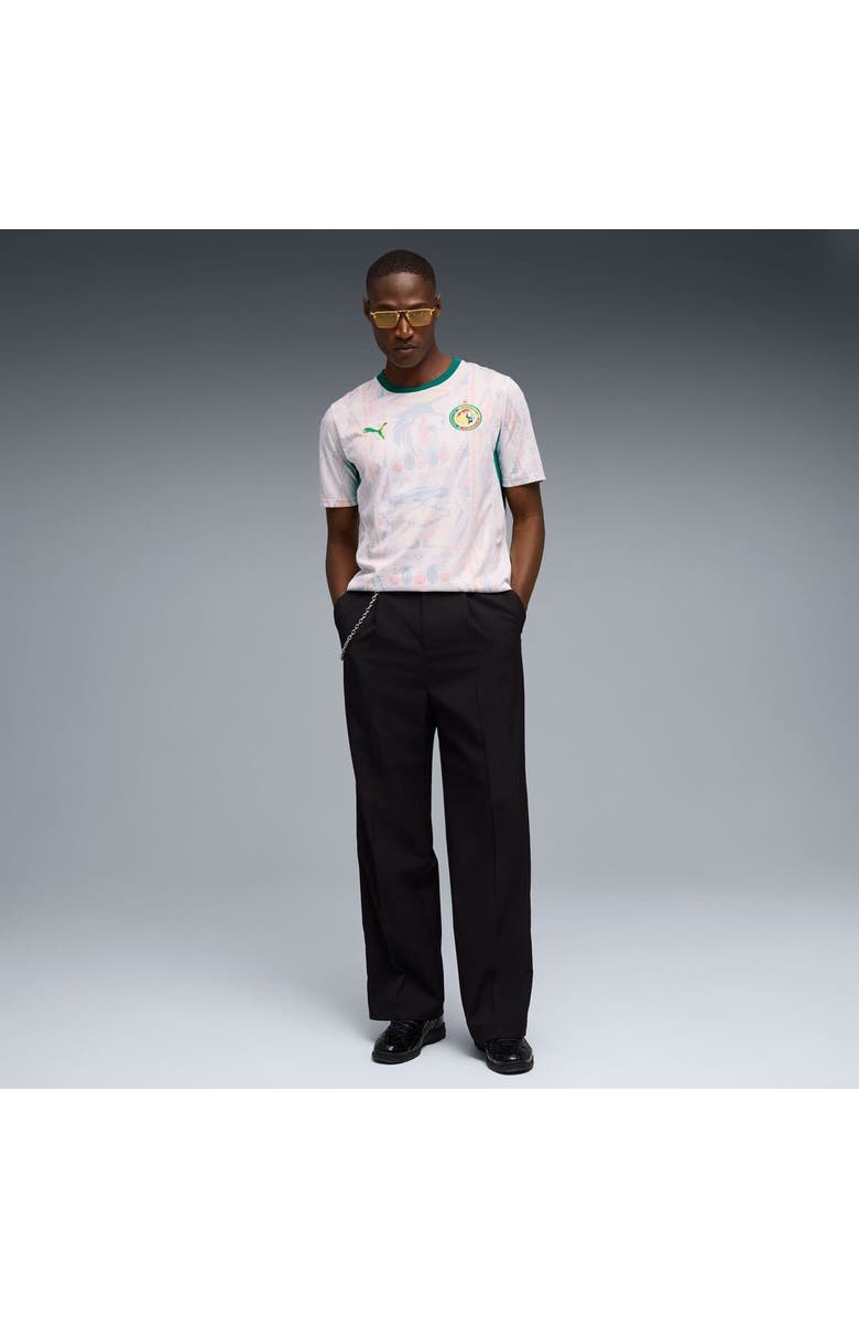 PUMA Men's Puma White Senegal National Team 2026 Home Replica Jersey, Alternate, color, White