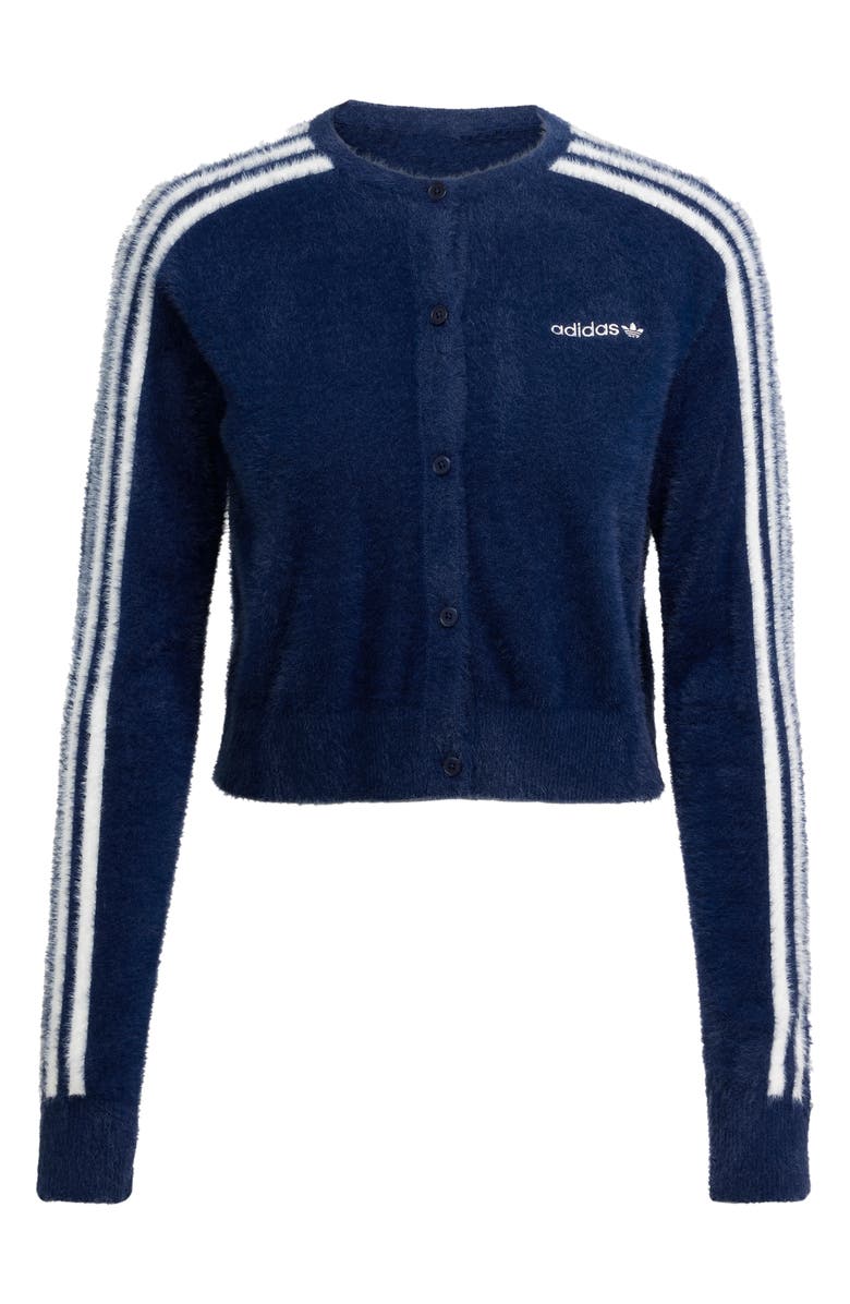 adidas Fluffy Cardigan, Alternate, color, 