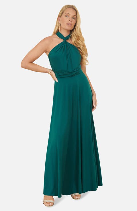 Jersey Stretch Multiway Maxi Dress
