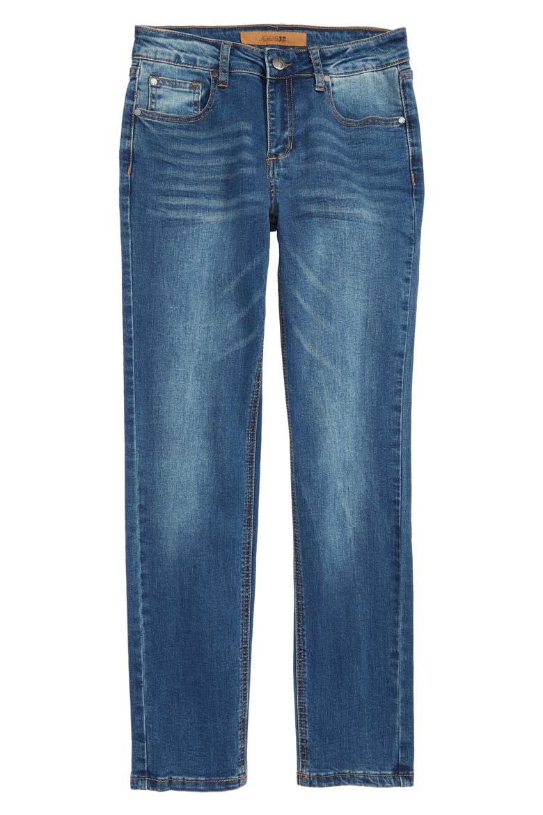 Kids' Brixton Straight Leg Stretch Jeans, Main, color, BUCCANEER