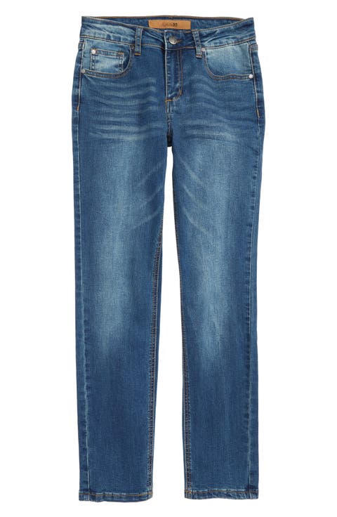 Kids' Brixton Straight Leg Stretch Jeans (Big Boys)