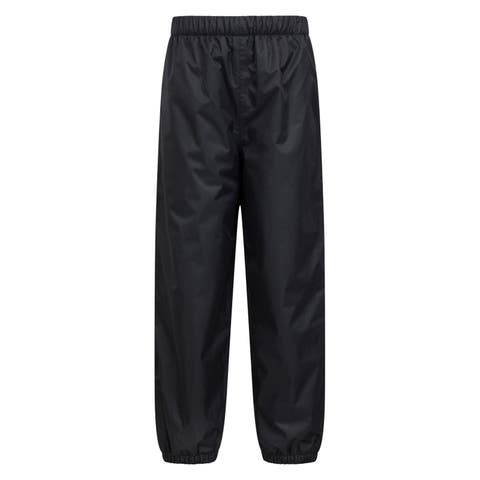 Childrens/Kids Fleece Lined Waterproof Pants