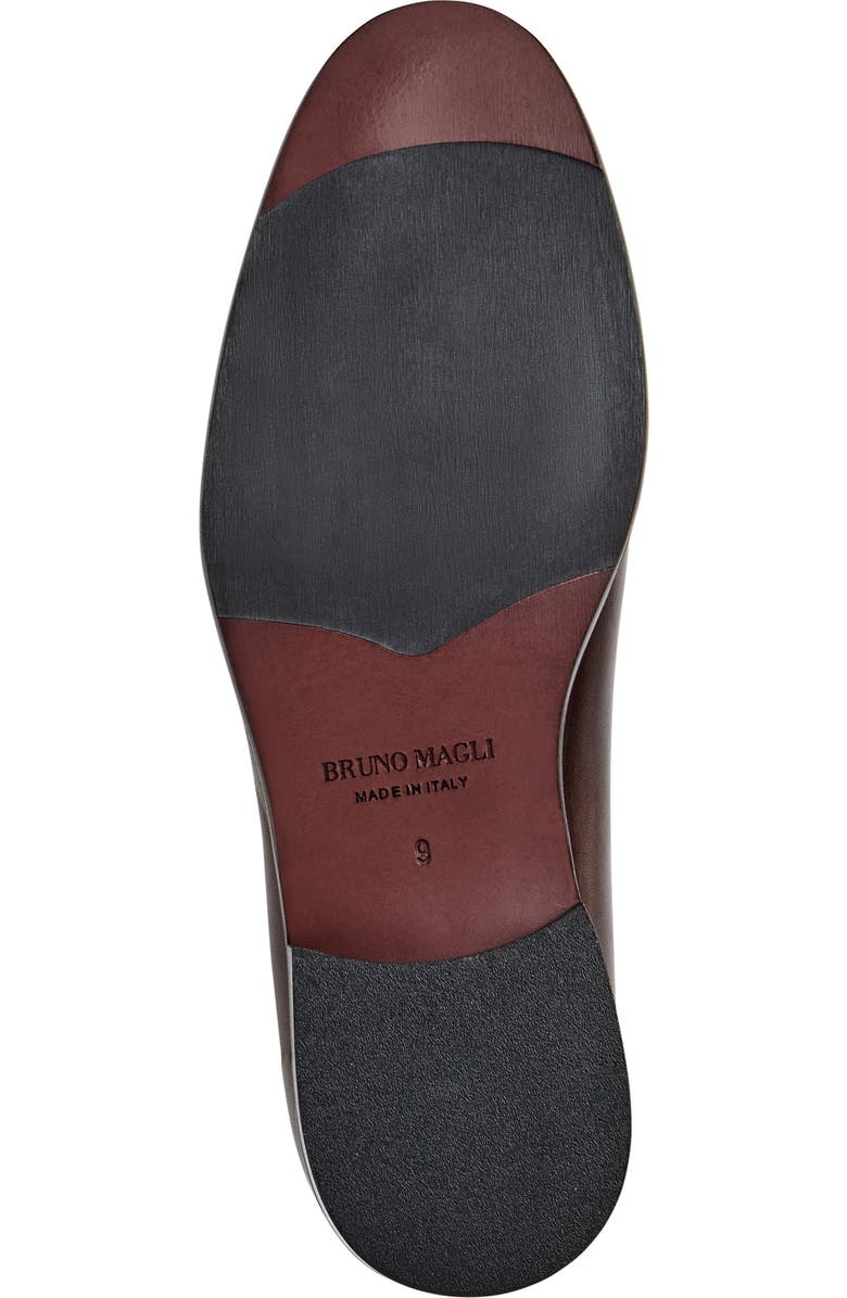 Bruno Magli Hugo Tassel Loafer, Alternate, color, Dark Brown