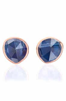 Monica Vinader Siren Semiprecious Stone Stud Earrings