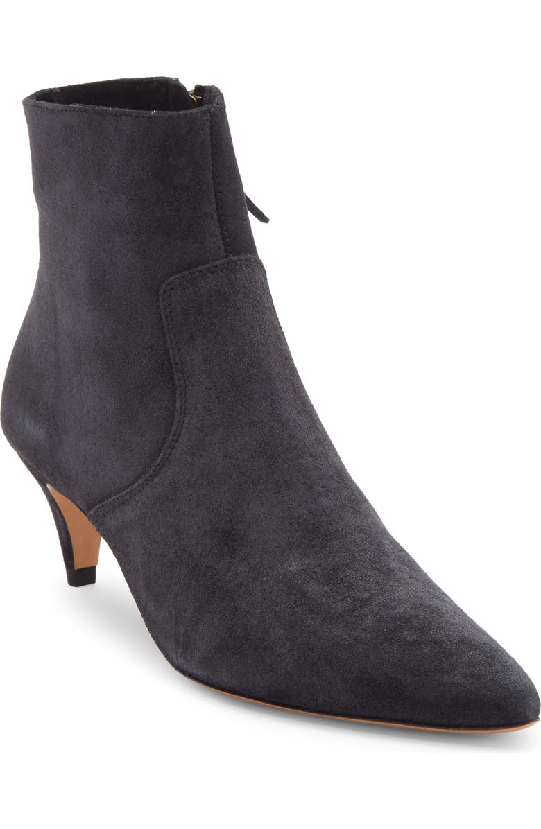 Isabel Marant Derst Pointed Toe Bootie, Main, color, Faded Black