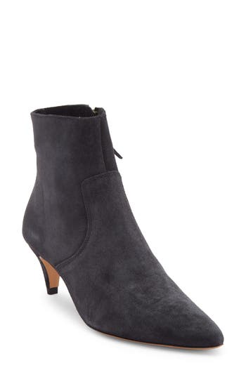 Isabel Marant Derst Pointed Toe Bootie In Black