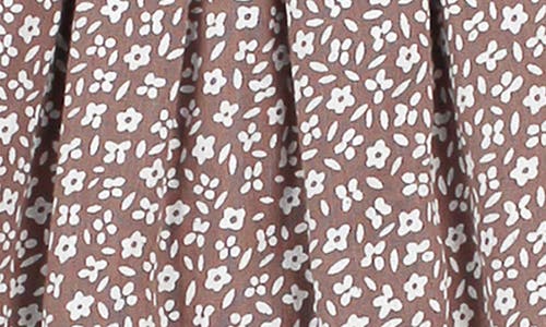 L'ovedbaby Organic Cotton Muslin Sundress In Brown