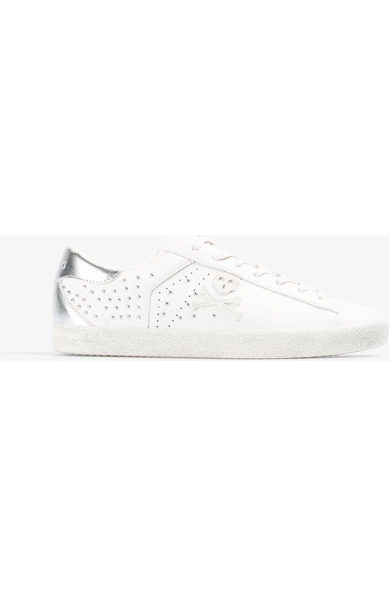 Scalpers Henry Studs Sneakers, Main, color, Offwhitesilver