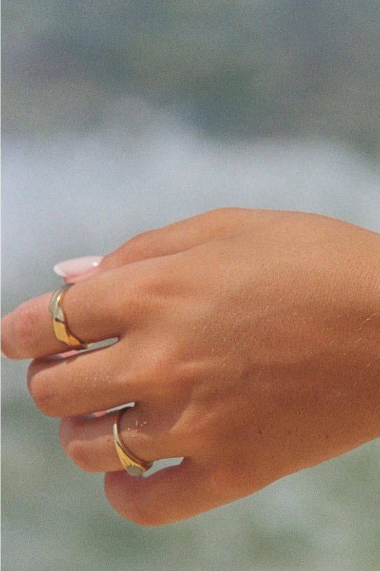 Dune Ring, Alternate, color, Gold