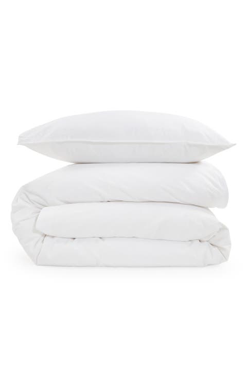 Parker Cotton Sateen Duvet Cover & Shams Set