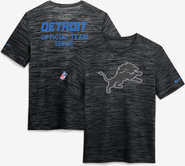 Nike Men's Nike Black Detroit Lions 2026 Rivalries Collection Sideline Velocity T-Shirt