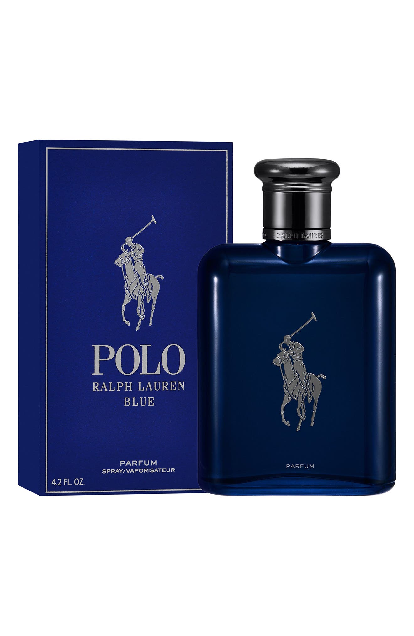 Ralph Lauren Polo Blue Parfum bottle