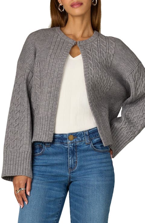 Cable Stitch Rib Cardigan