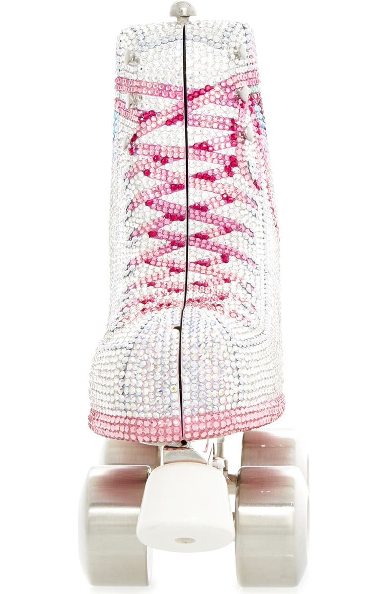 JUDITH LEIBER COUTURE Let's Roll Roller Skate Clutch, Alternate, color,