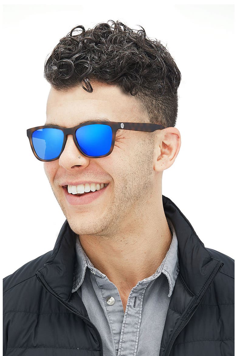 Madrona 53mm Polarized Sunglasses, Alternate, color, BROWN