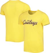 HOMEFIELD Men's Homefield Heather Gold Wyoming Cowboys T-Shirt