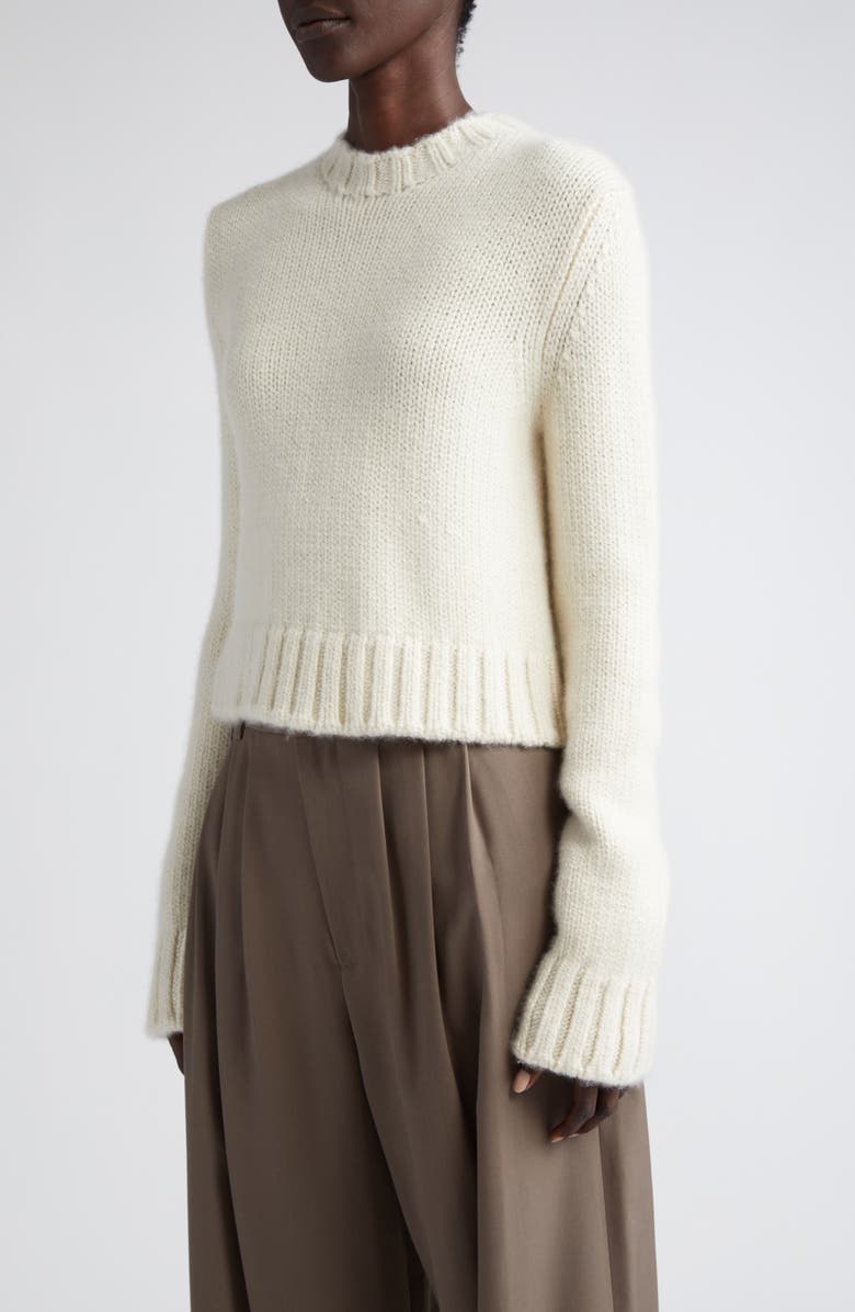 The Row Dasia Cashmere Turtleneck Sweater, Alternate, color, 