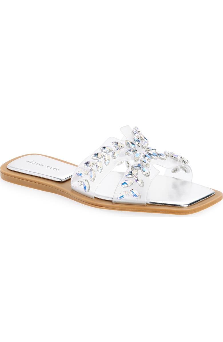 AZALEA WANG Falken Slide Sandal, Main, color,