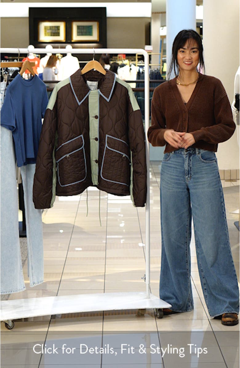 Patchwork Quilted Jacket, sales video thumbnail