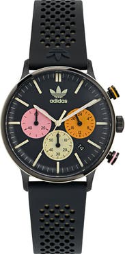 adidas AO Silicone Strap Chronograph Watch