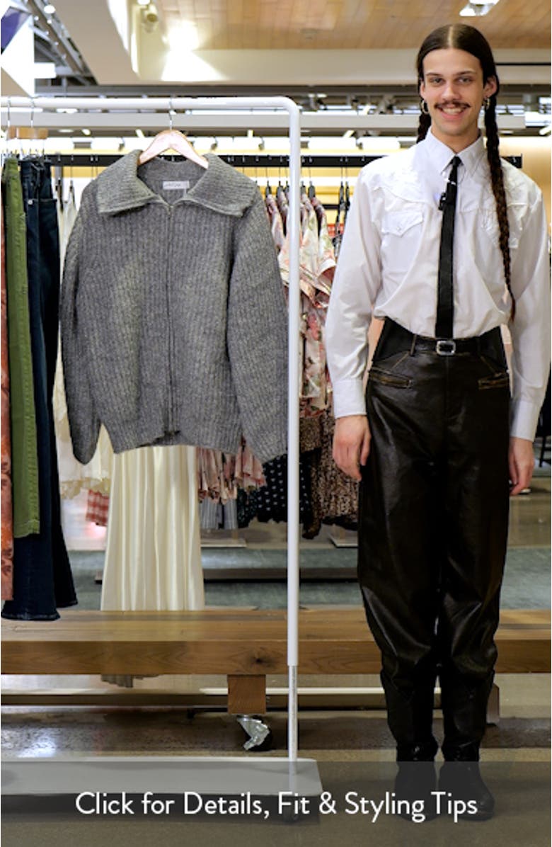 Miffy Rib Zip-Up Cardigan, sales video thumbnail