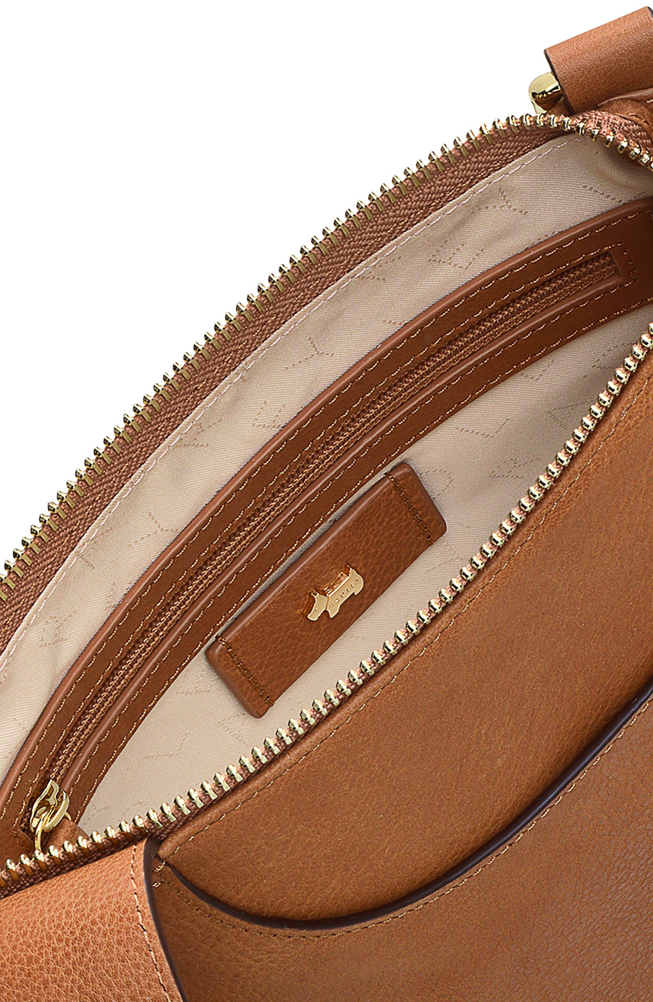 Radley Pockets Icon Leather Crossbody Bag, Alternate, color, 