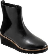 Trotters Wynona Platform Wedge Bootie