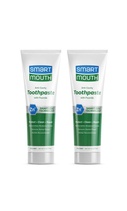 Anti-Cavity Zinc Fluoride Whitening Toothpaste 6 oz, 2-Pack