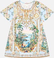 Camilla Kids Mini Tee Dress W Flare Hem