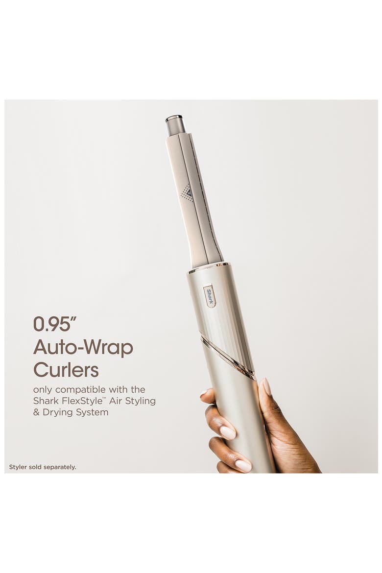 FlexStyle .95-Inch Auto-Wrap Curlers Attachment, Alternate, color, STONE
