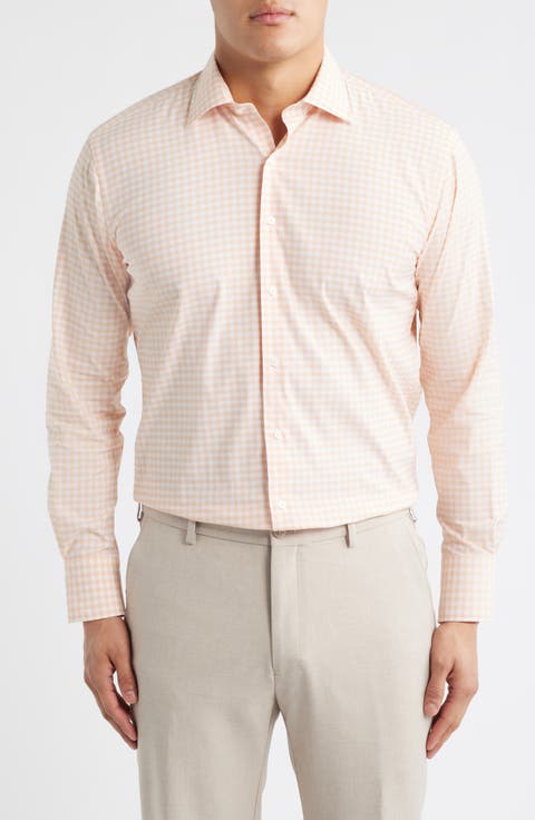 Lewis Performance Twill Button-Up Shirt