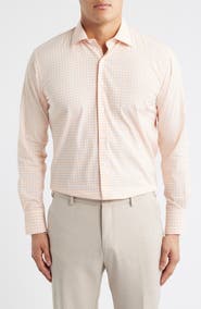 Peter Millar Lewis Performance Twill Button-Up Shirt
