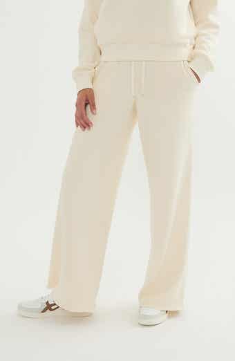 Anytime Wide Leg Fleece Sweatpants