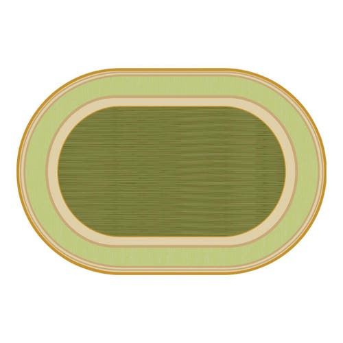 Kaplan Early Learning Company Sense Of Place Lowland Stripe Carpet In Green