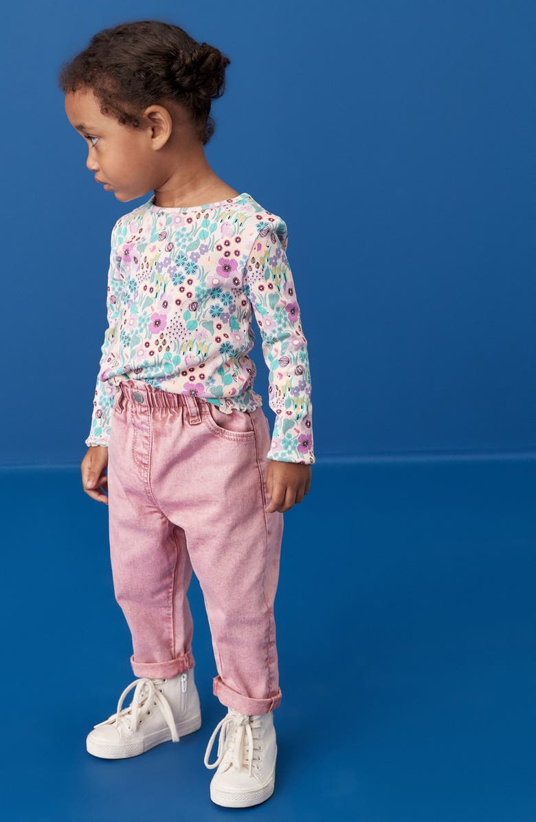 NEXT Kids' Elastic Waist Jeans, Alternate, color, 