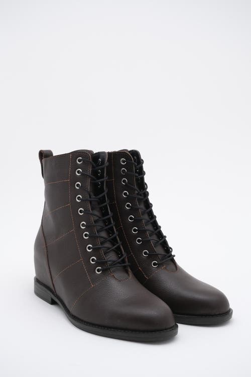 Forever & Always Shoes Tivona Leather Boot In Multi